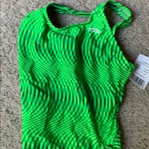 Ceres green Spirograph swimsuit size 30